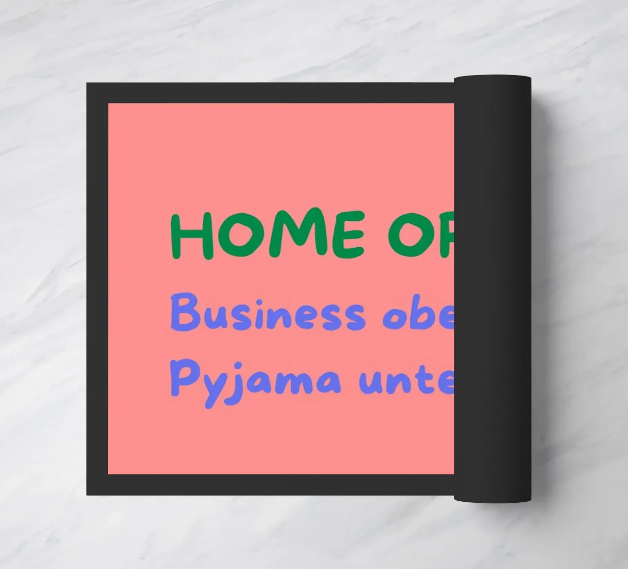 Home Office: Business Oben, Pyjama Unten | Fun Print zerbino da PrintCessStudio