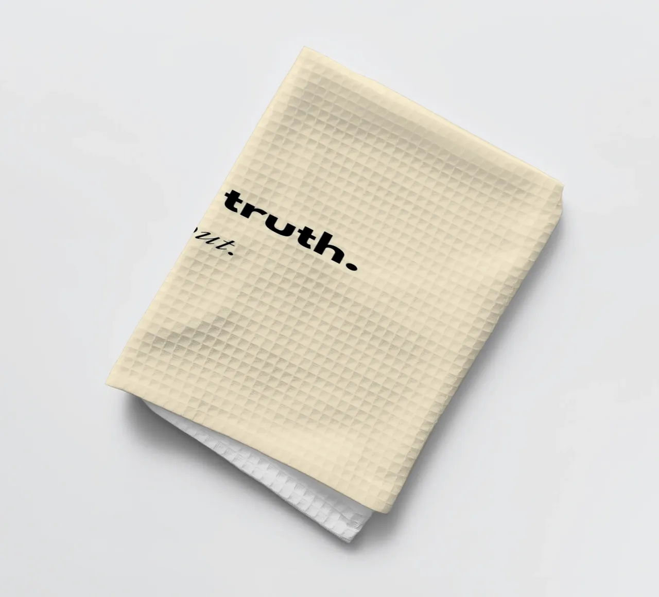 Wine & Truth, Both Come Out | Fun Print canovaccio da cucina da PrintCessStudio