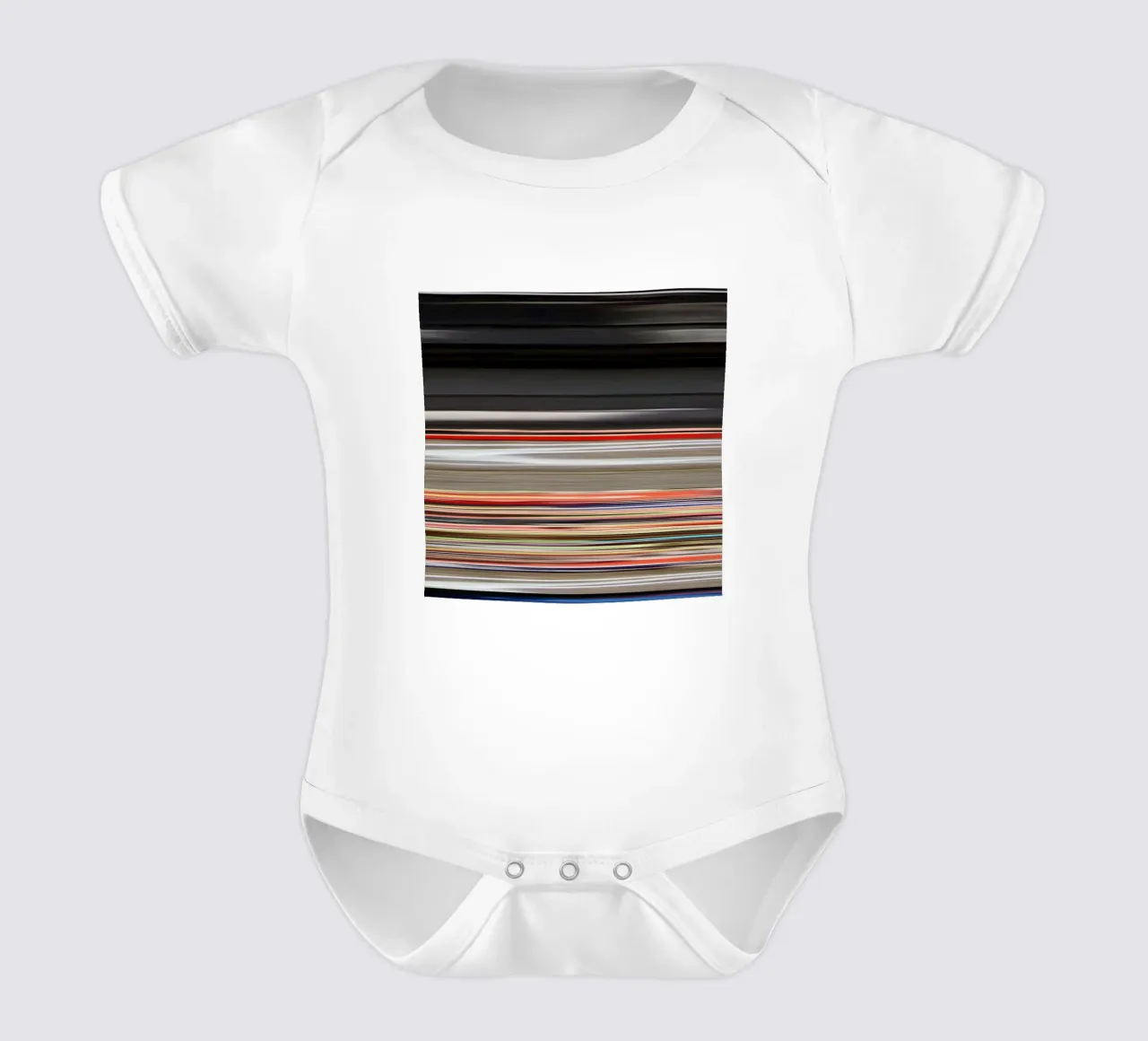 the stripes of the day · dawn body neonato maniche corte da Marko Köppe