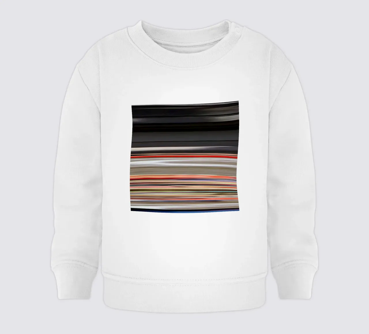 the stripes of the day · dawn felpa neonato da Marko Köppe