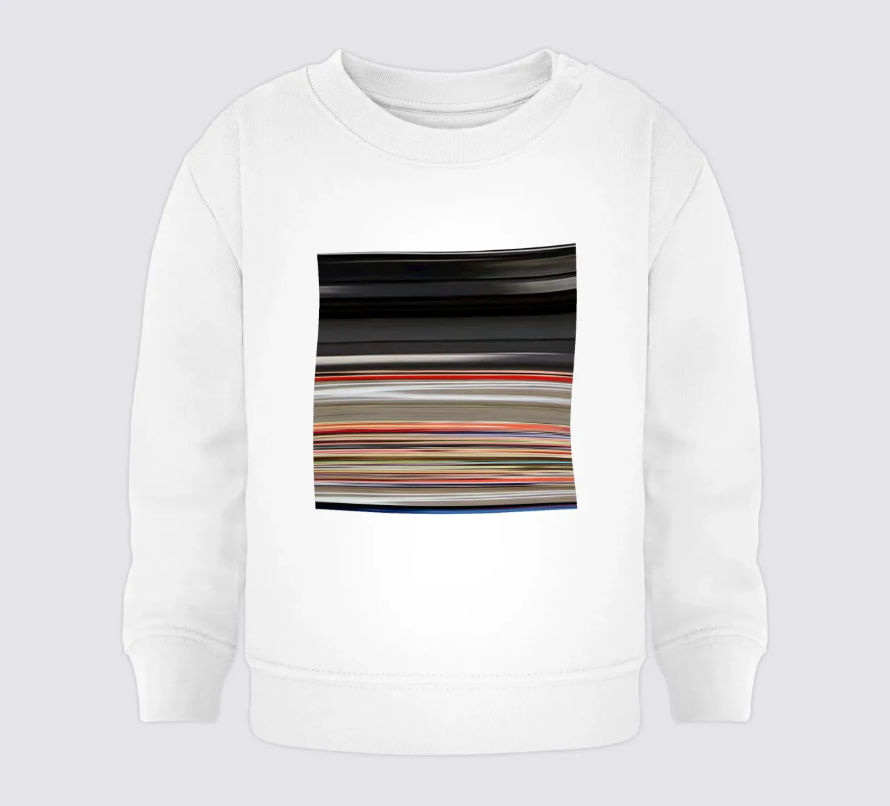 the stripes of the day · dawn felpa neonato da Marko Köppe