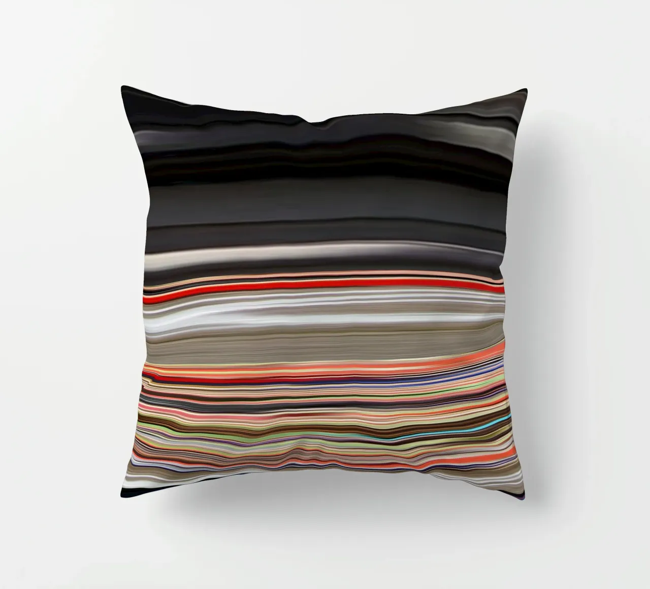 the stripes of the day · dawn cuscino da Marko Köppe