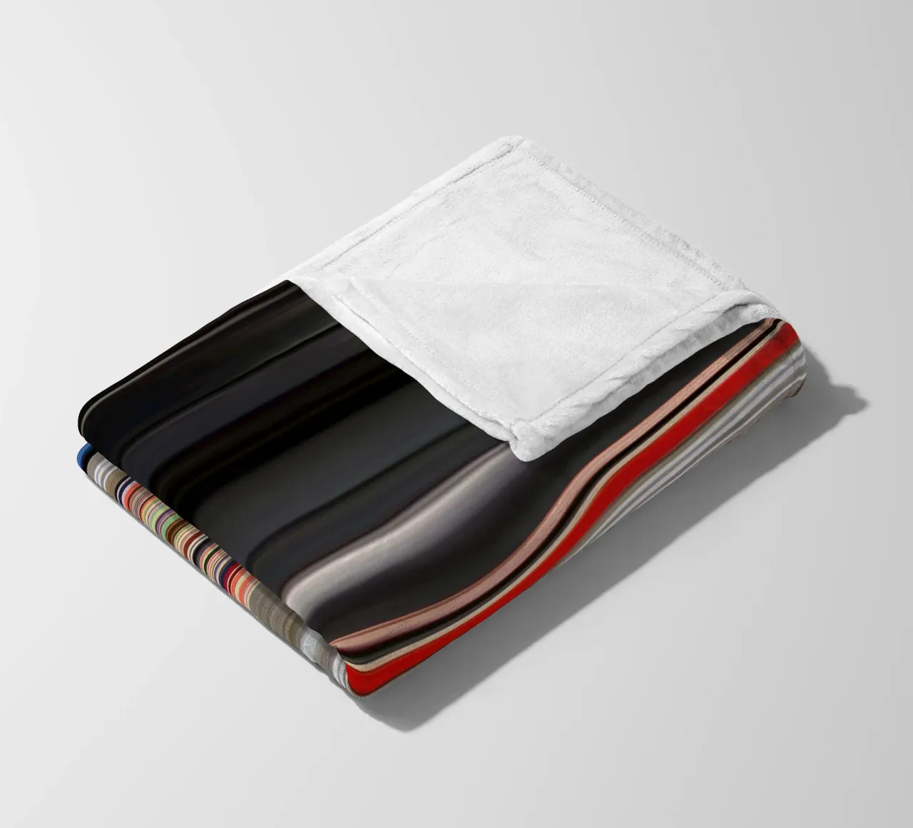the stripes of the day · dawn coperta in pile da Marko Köppe