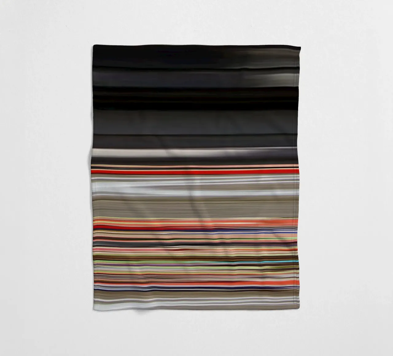 the stripes of the day · dawn coperta in pile da Marko Köppe