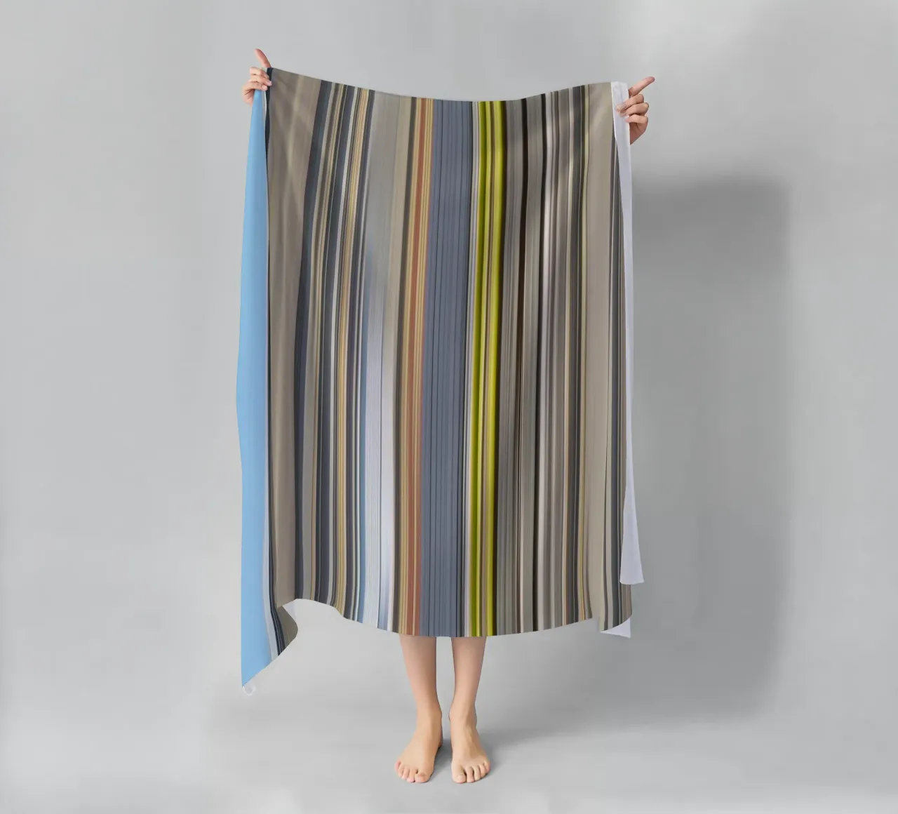 the stripes of the day · blue telo mare da Marko Köppe