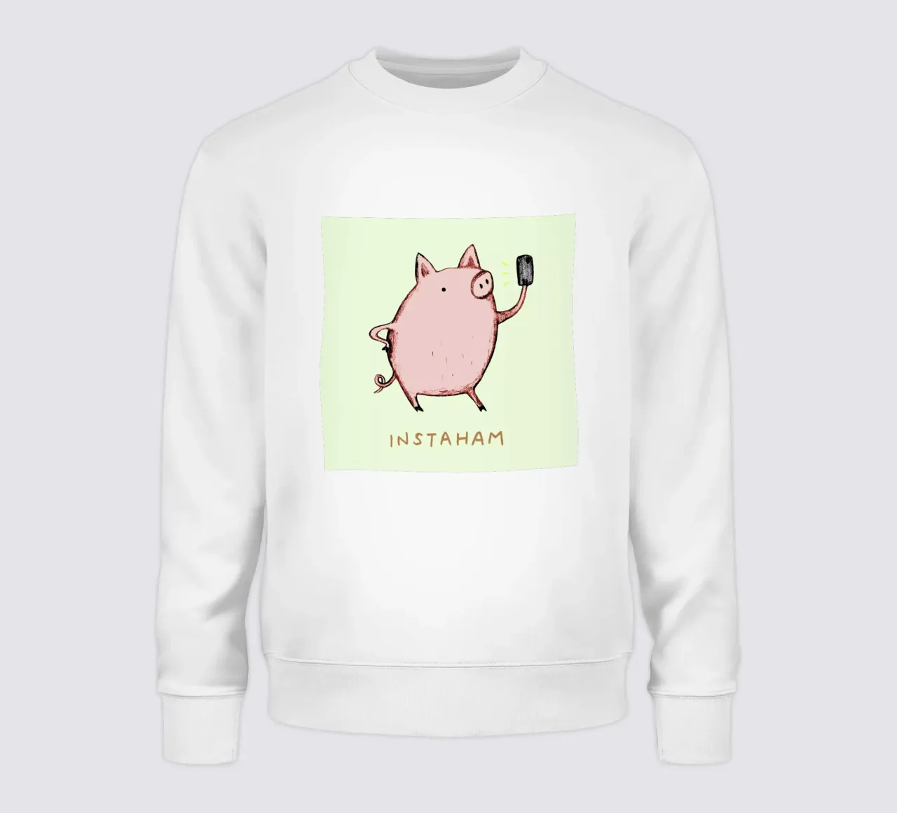 Instaham sweatshirt van Sophie Corrigan