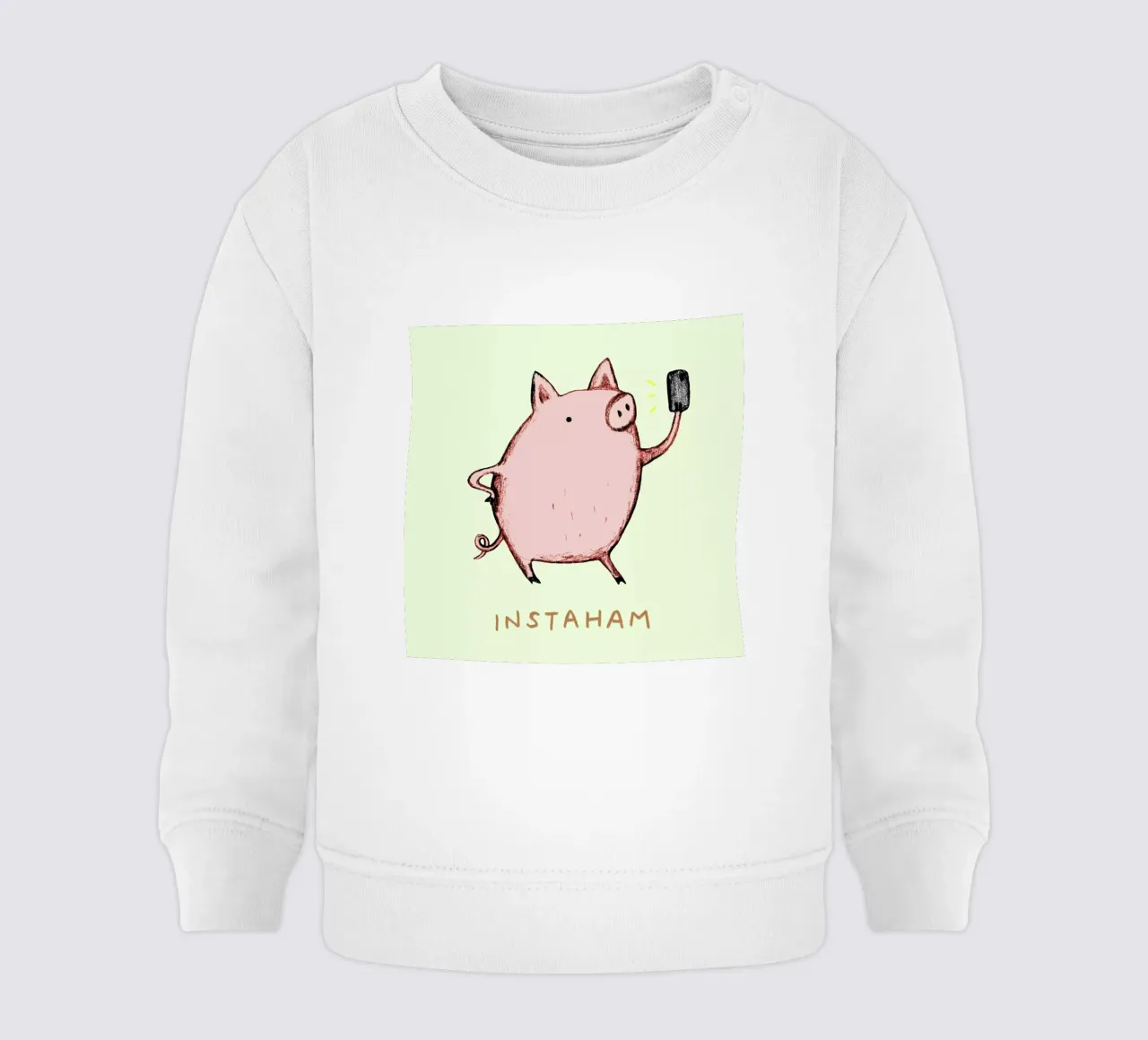 Instaham felpa neonato da Sophie Corrigan