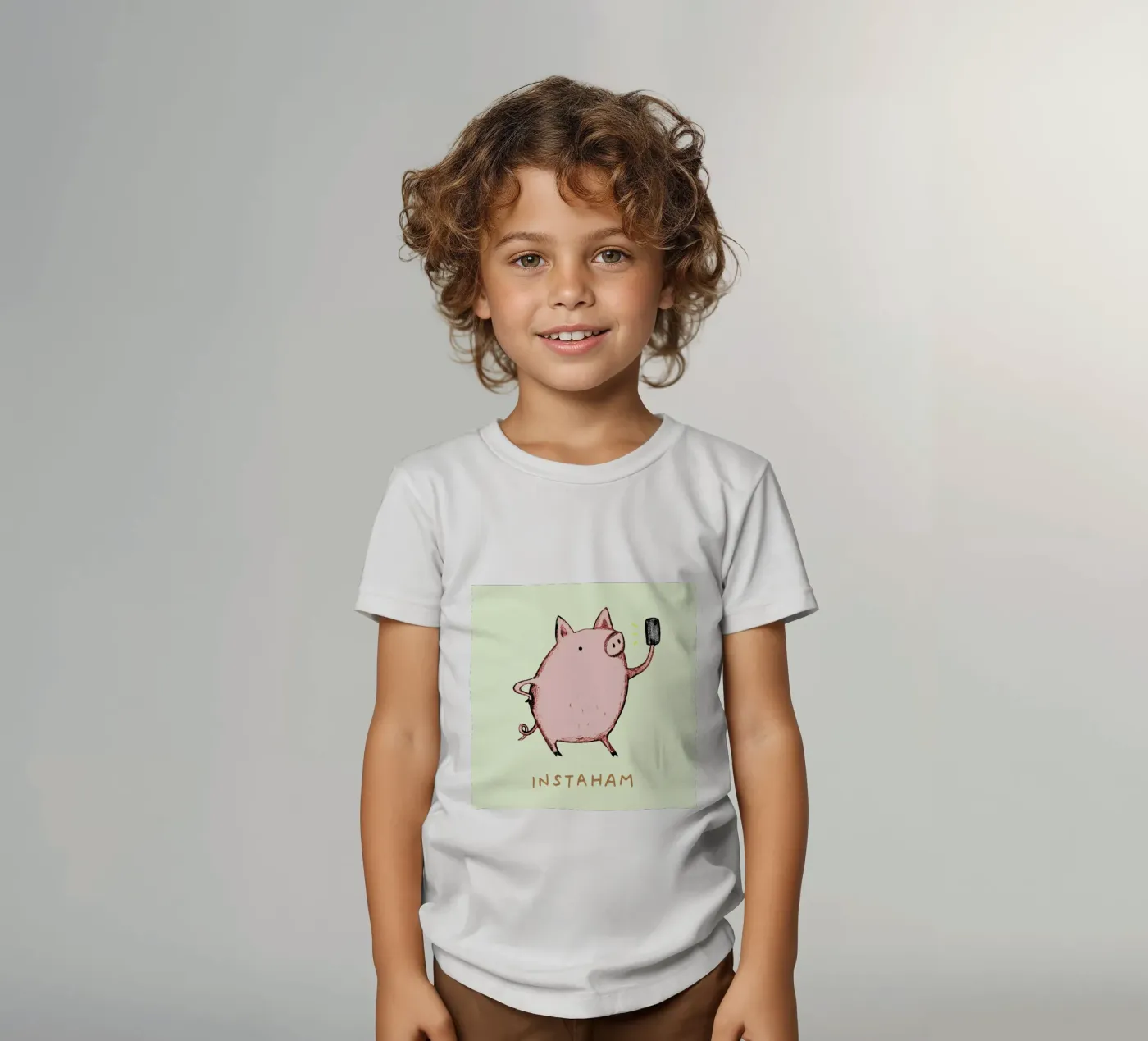 Instaham t-shirt bambini da Sophie Corrigan