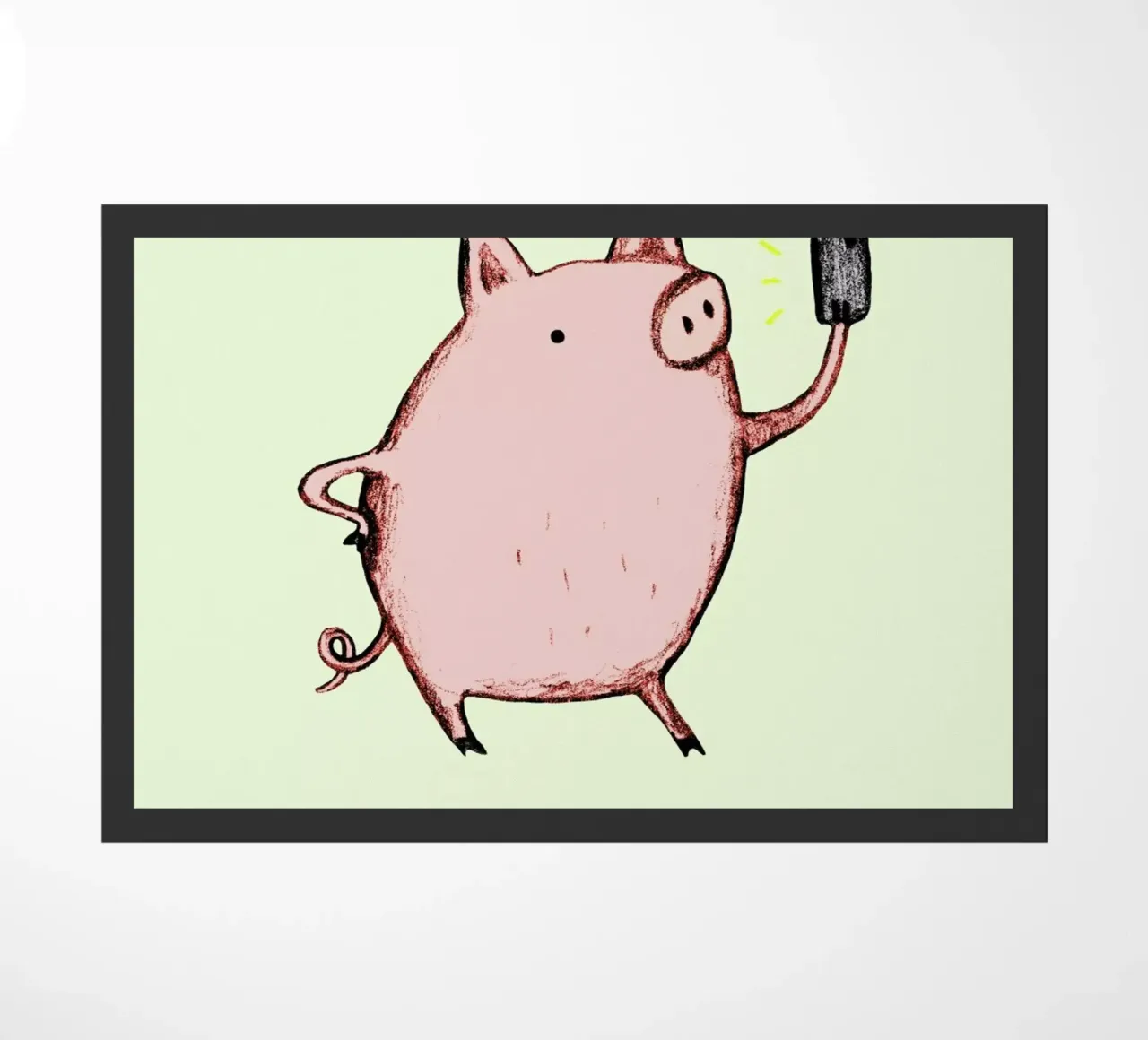 Instaham doormat by Sophie Corrigan