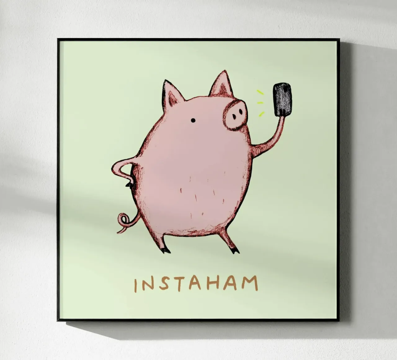 Instaham plexiglass da Sophie Corrigan