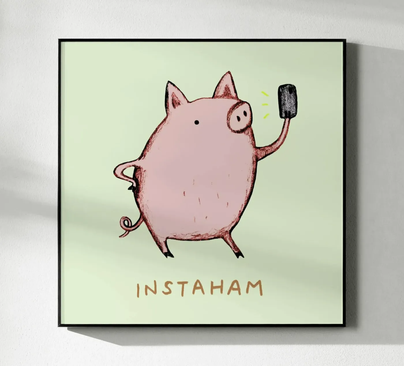 Instaham plexiglas de Sophie Corrigan