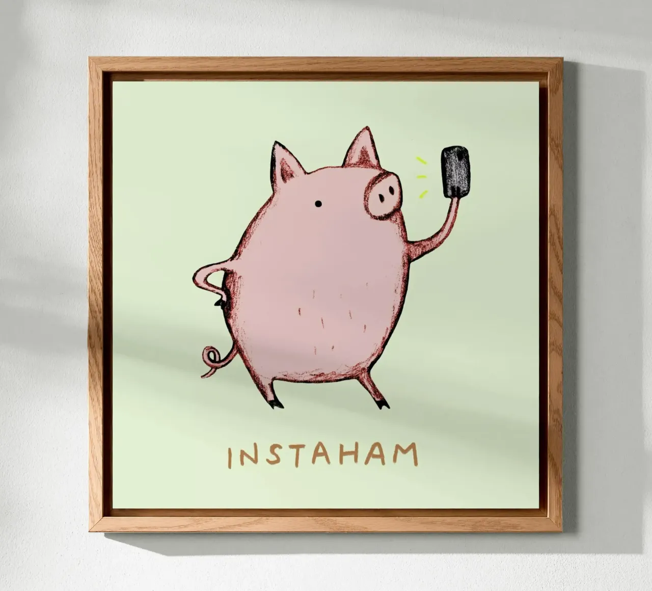 Instaham alluminio dibond da Sophie Corrigan