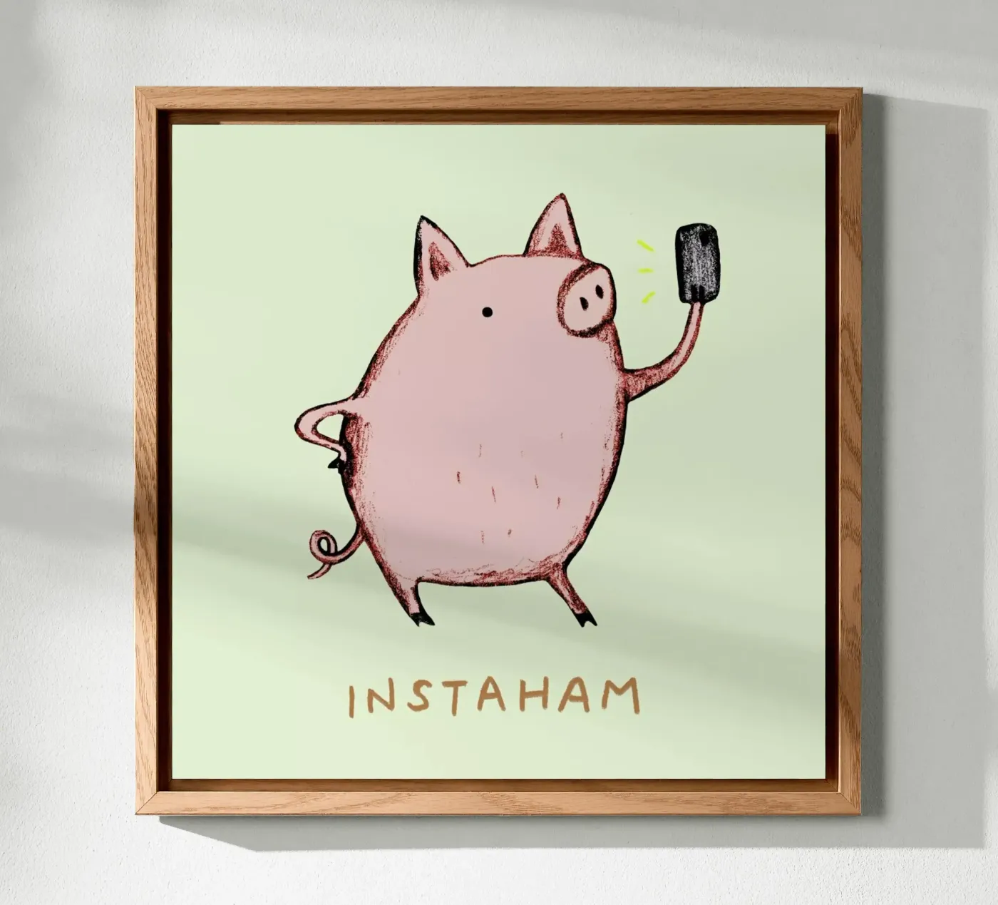 Instaham alluminio dibond da Sophie Corrigan