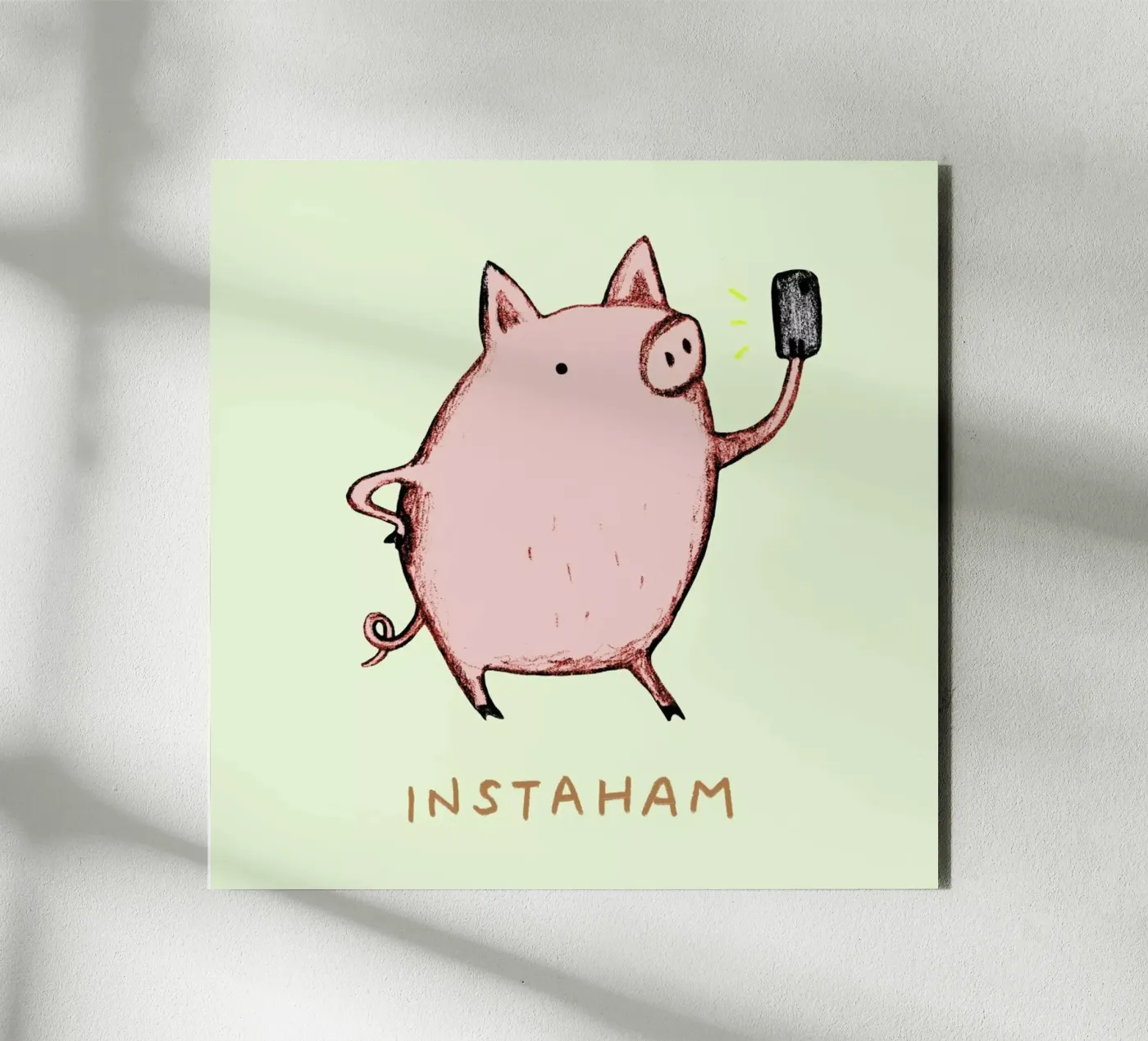 Instaham alluminio dibond da Sophie Corrigan