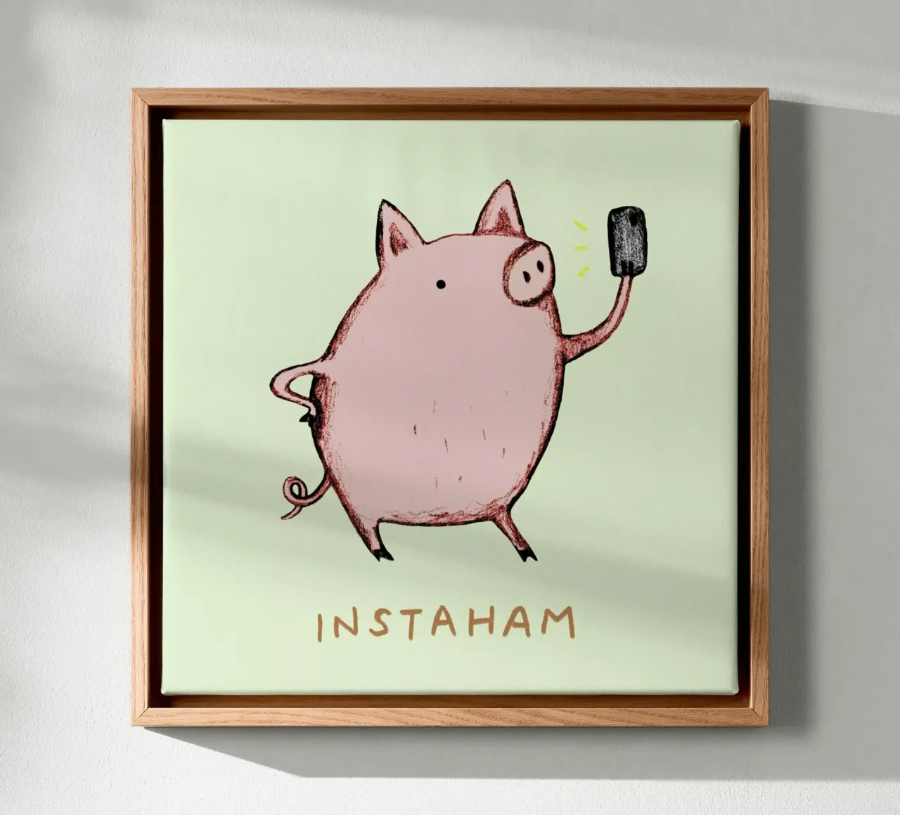 Instaham tela con Cornice a cassetta da Sophie Corrigan