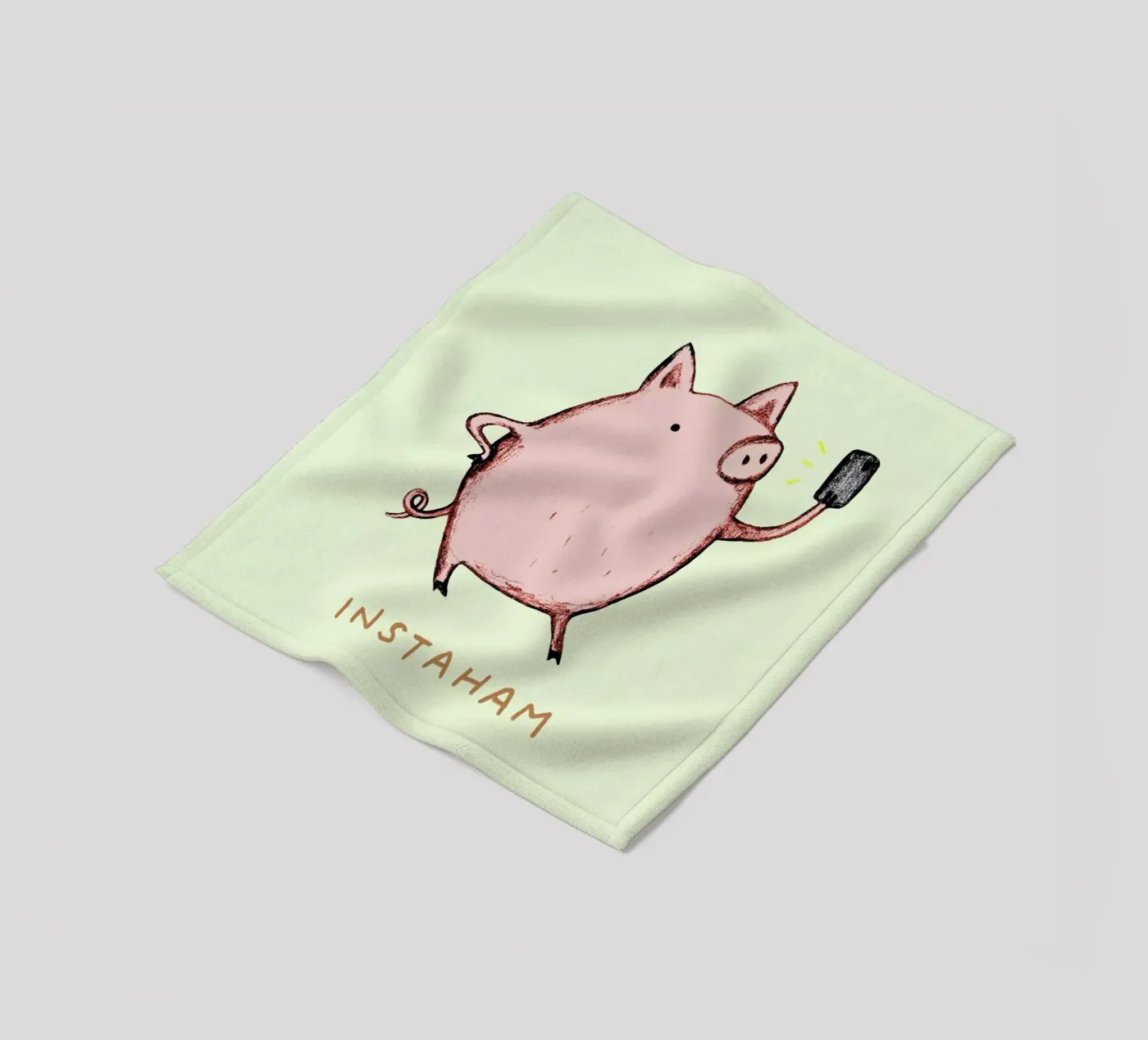 Instaham Fleecedecke von Sophie Corrigan