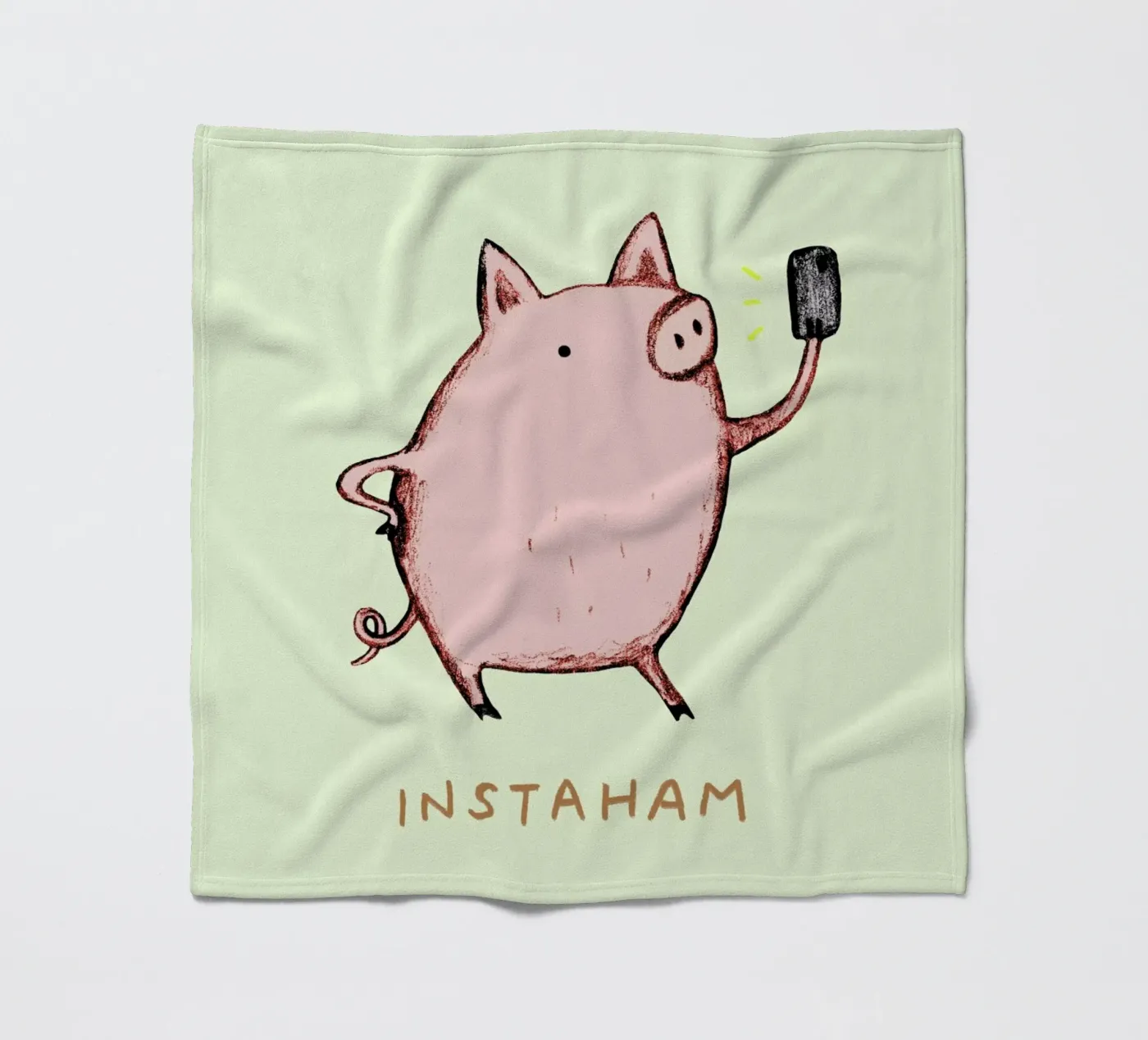 Instaham Fleecedecke von Sophie Corrigan