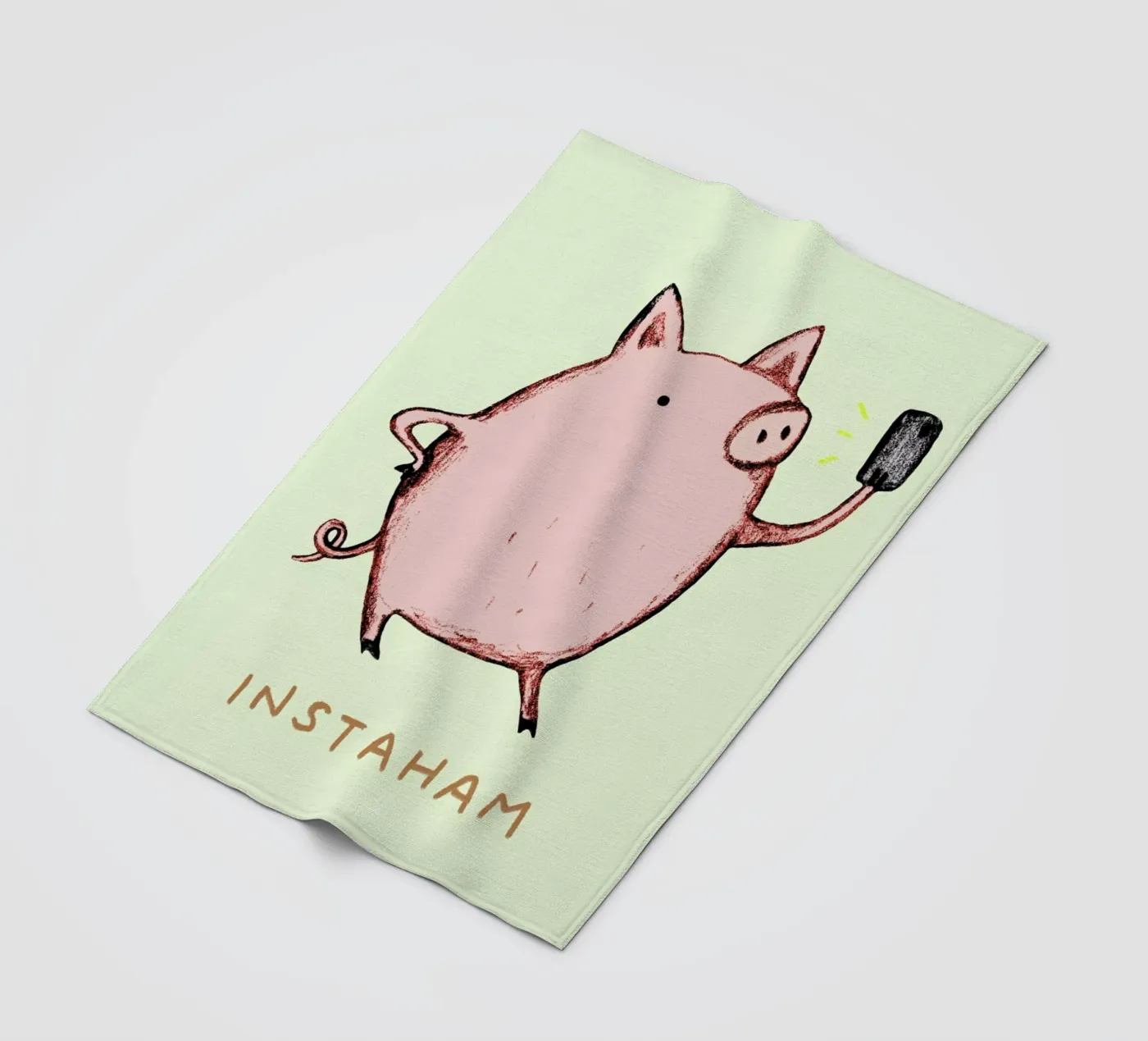 Instaham Fleecedecke von Sophie Corrigan