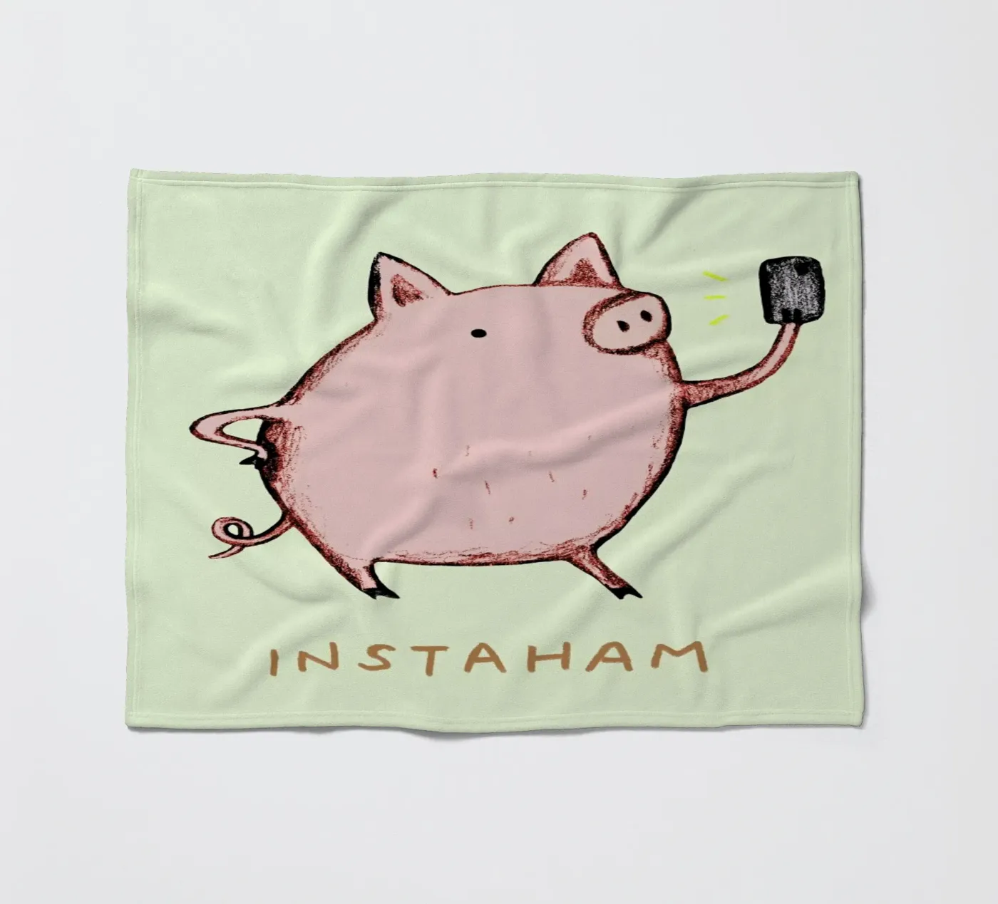 Instaham Fleecedecke von Sophie Corrigan