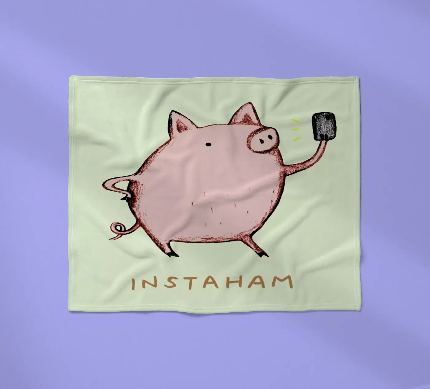 Instaham Fleecedecke von Sophie Corrigan