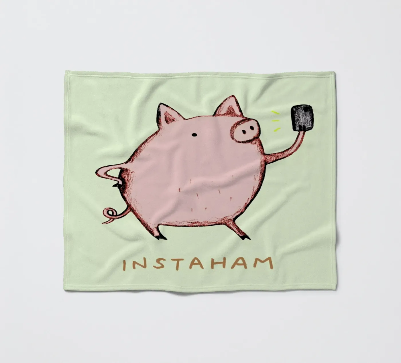 Instaham Fleecedecke von Sophie Corrigan