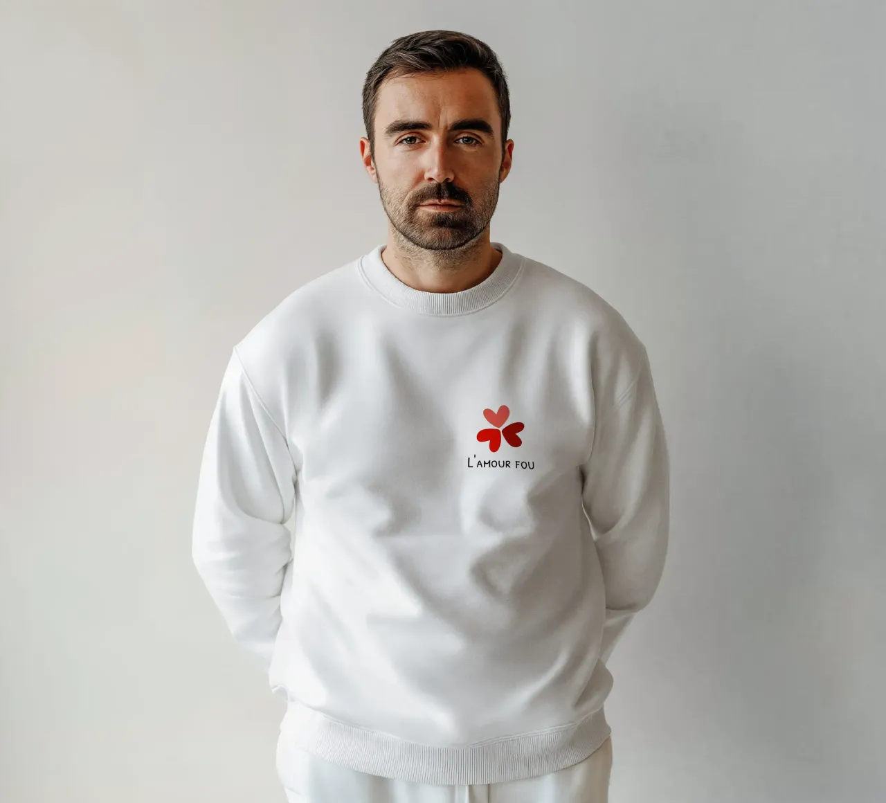 Mon coeur felpa da Idées & Création