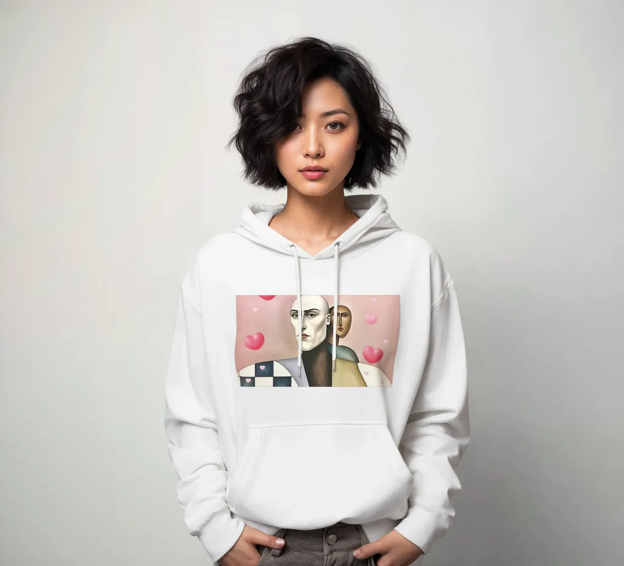 Amore #1 felpa con cappuccio da ZAMART - PopArt