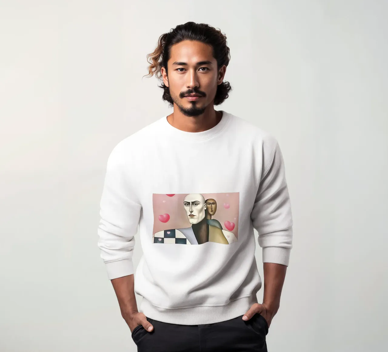 Liebe #1 Sweatshirt von ZAMART - PopArt