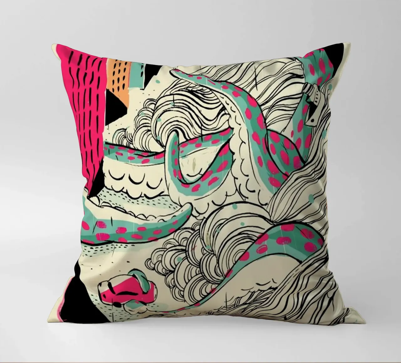 Giants Pulpo decorative cushion by Pietari Posti