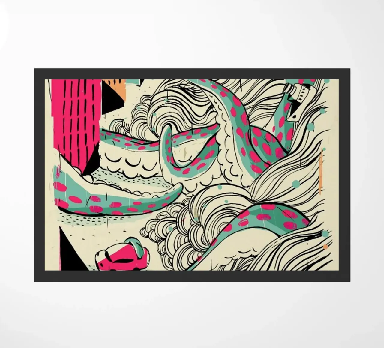 Giants Pulpo doormat by Pietari Posti