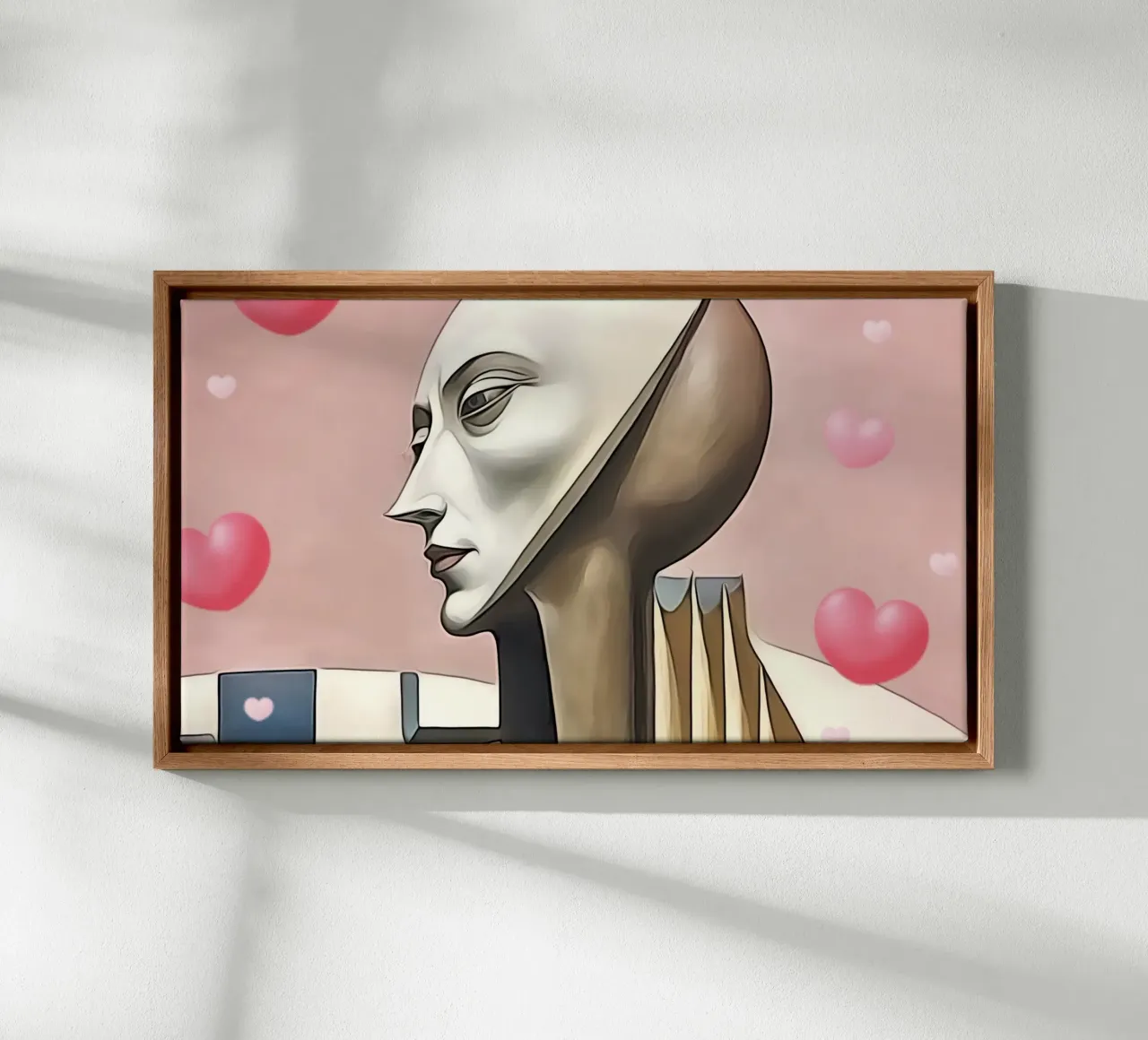 Amore #2 tela con Cornice a cassetta da ZAMART - PopArt