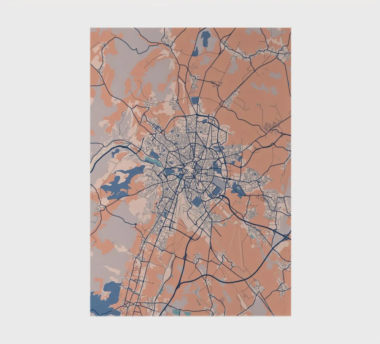 Dijon Design Map notebook by MOOODZART