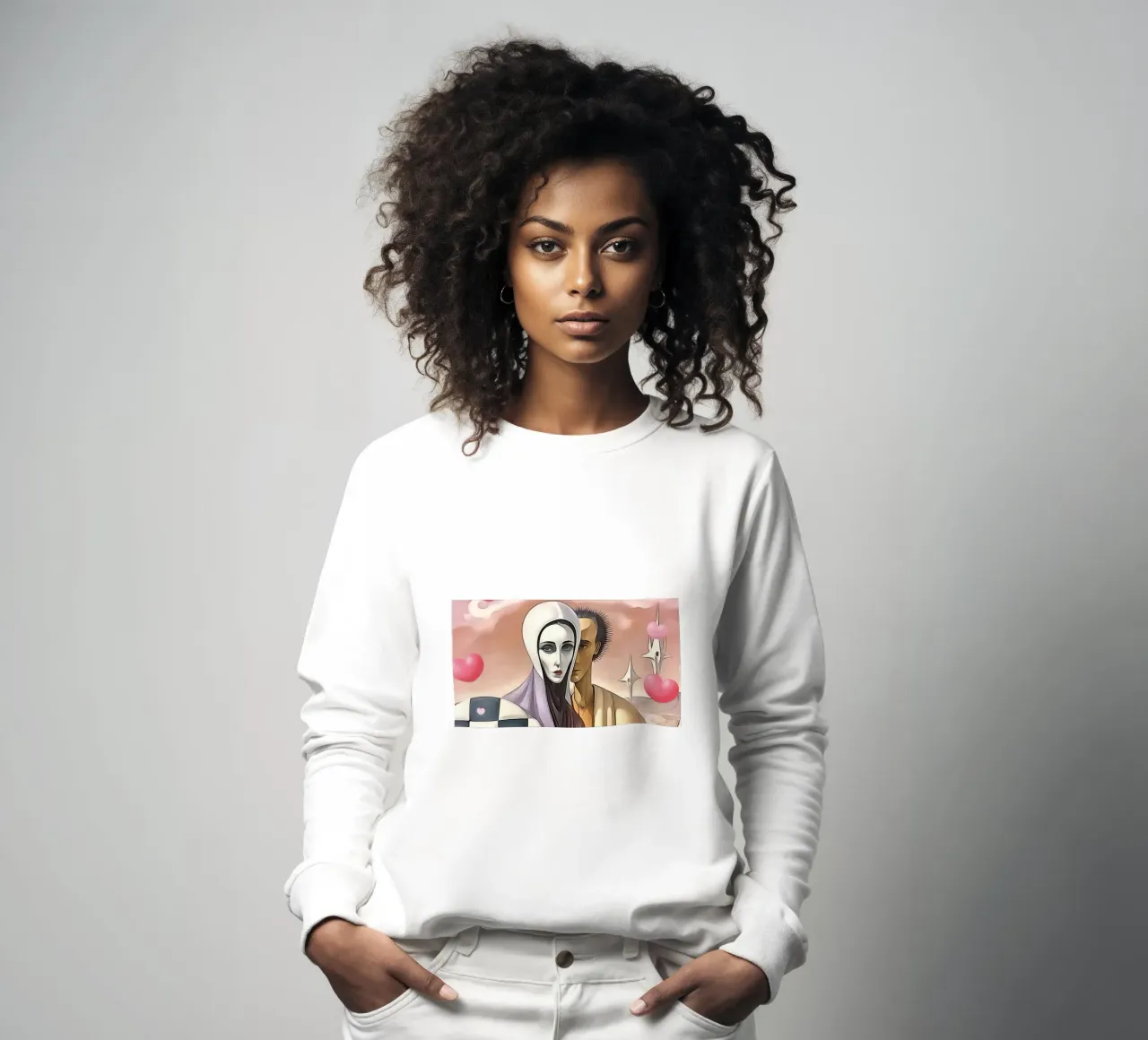 Liefde #3 sweatshirt van ZAMART - PopArt