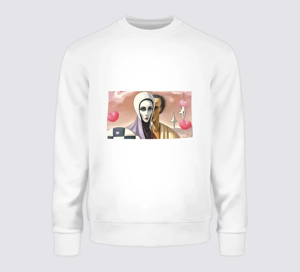 Liefde #3 sweatshirt van ZAMART - PopArt