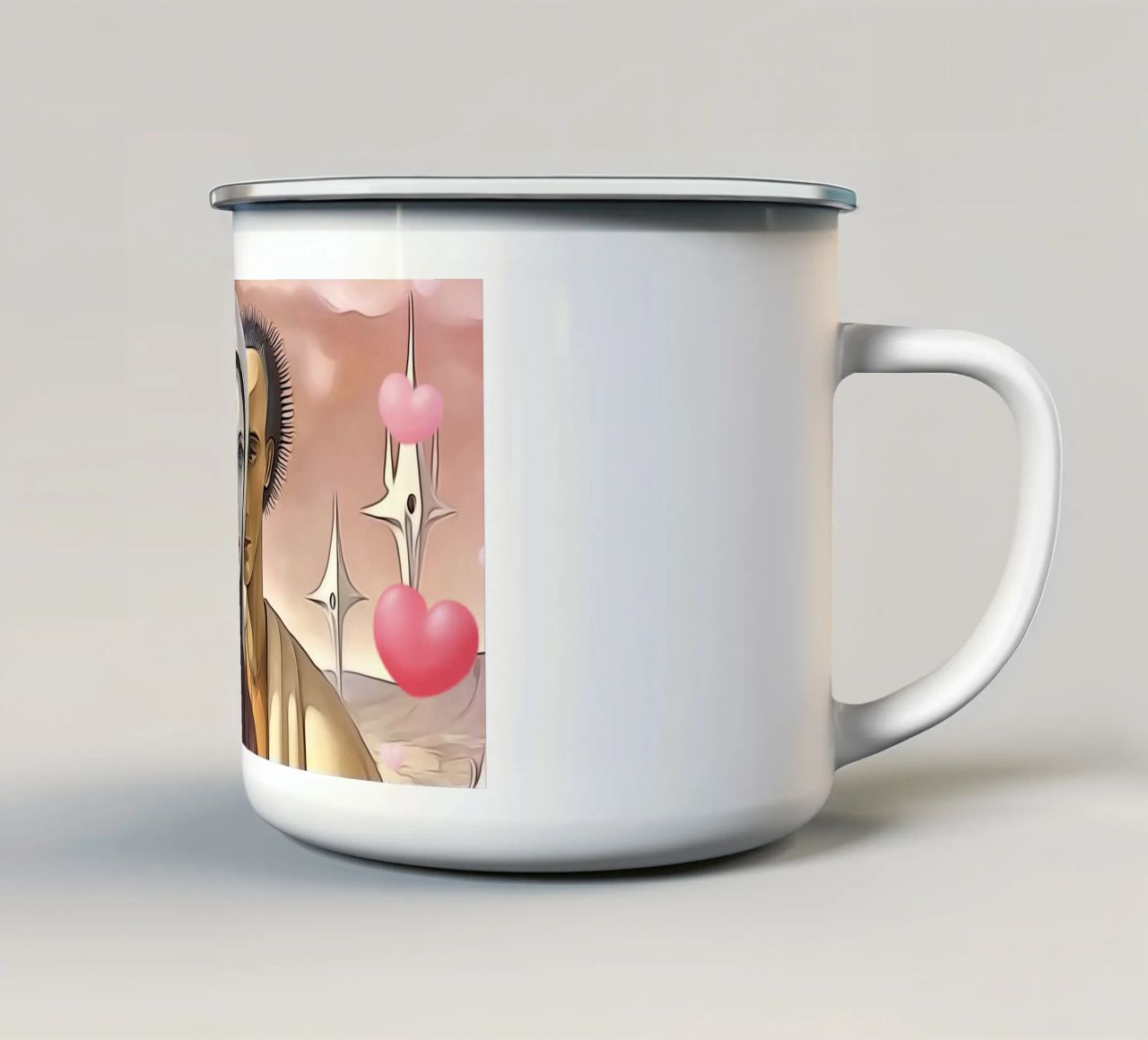 Amore #3 tazza in smalto da ZAMART - PopArt