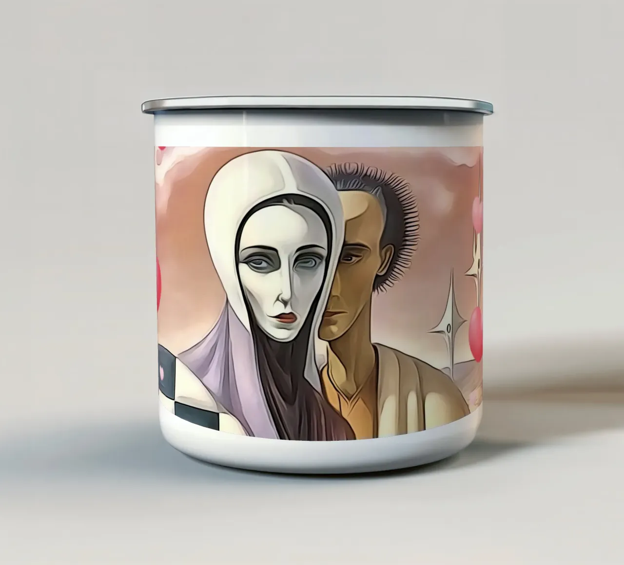Amor #3 taza de esmalte de ZAMART - PopArt