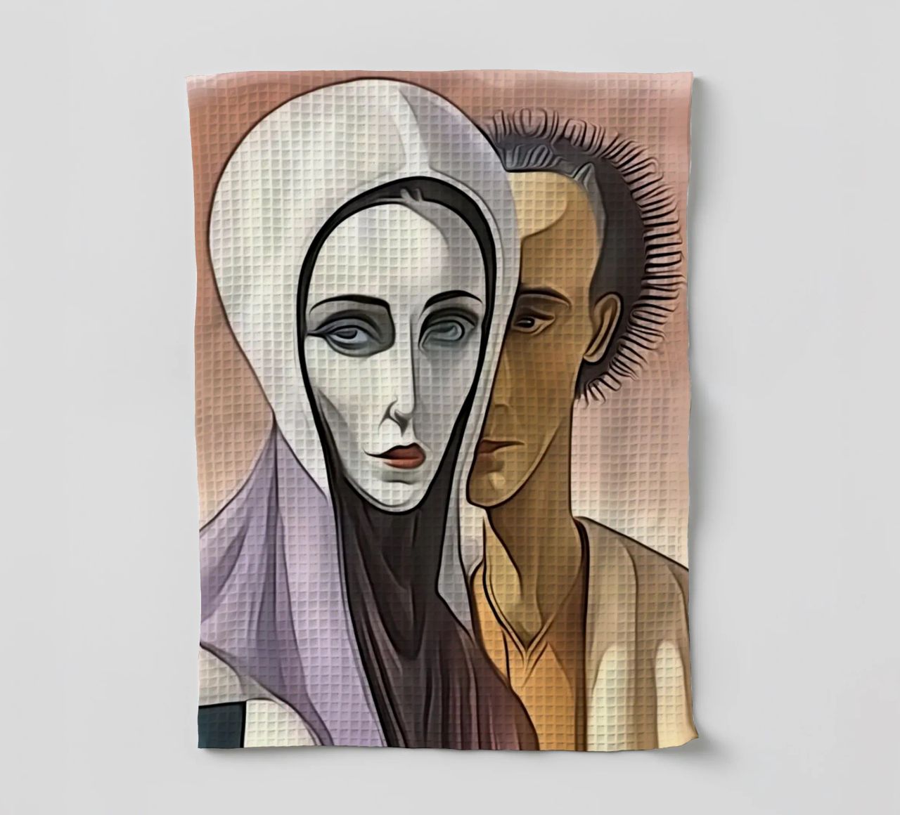 Amour #3 torchon de ZAMART - PopArt