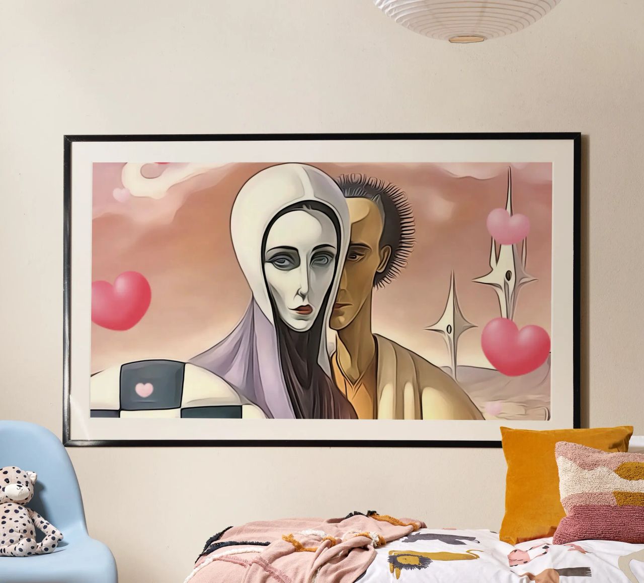 Amour #3 poster de ZAMART - PopArt