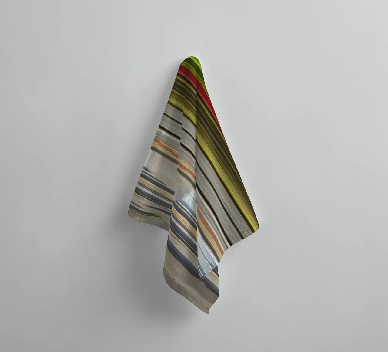 the stripes of the day · blue+ asciugamano da bagno da Marko Köppe
