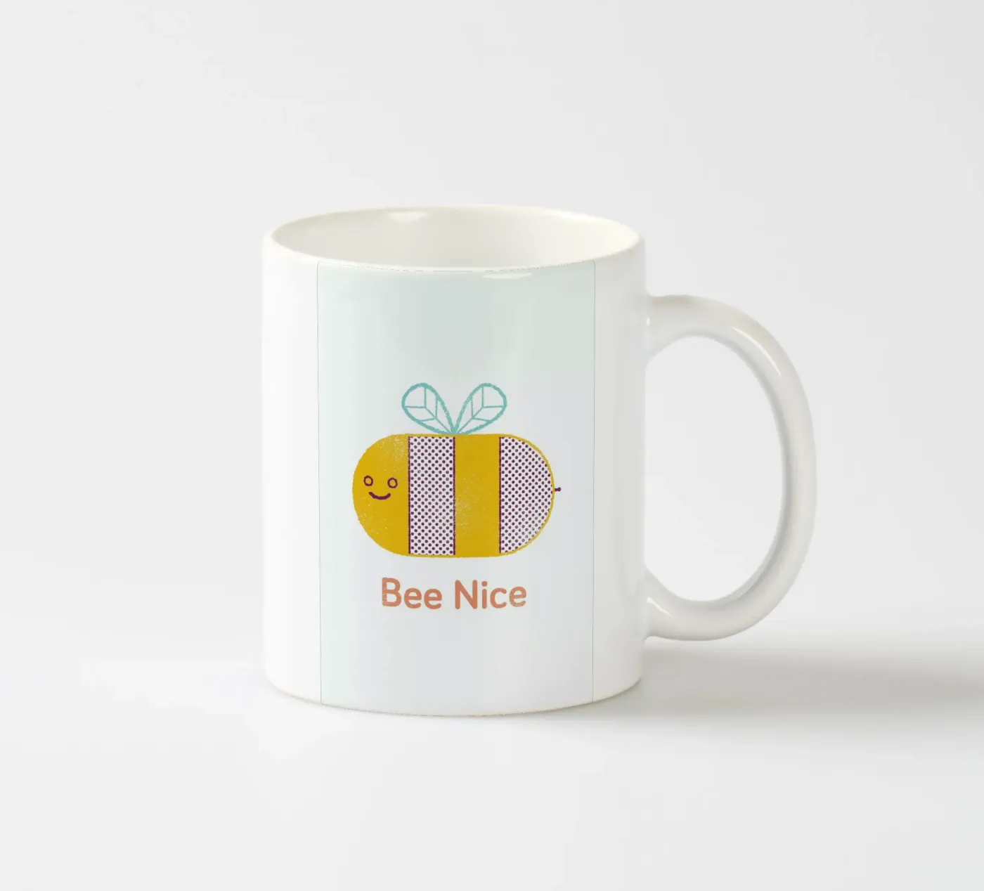 Bee Nice ceramic mug by Chris Wharton