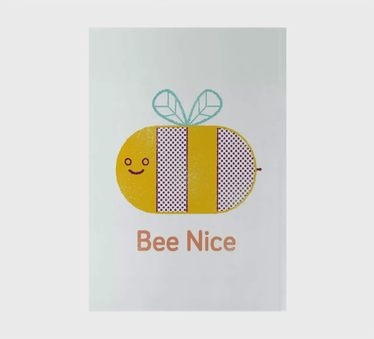 Bee Nice notebook by Chris Wharton