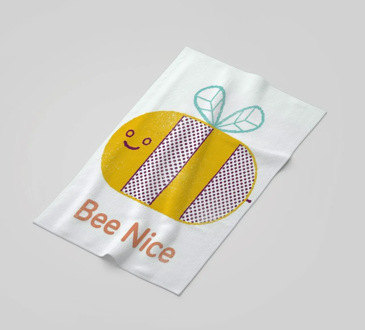 Bee Nice beach towel by Chris Wharton