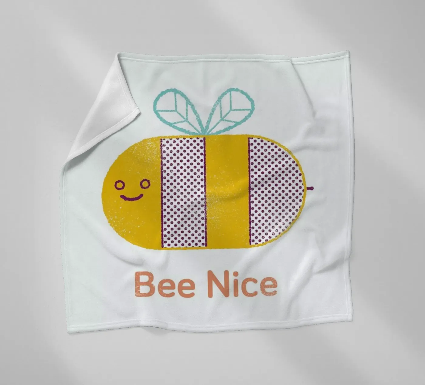 Bee Nice coperta in pile da Chris Wharton