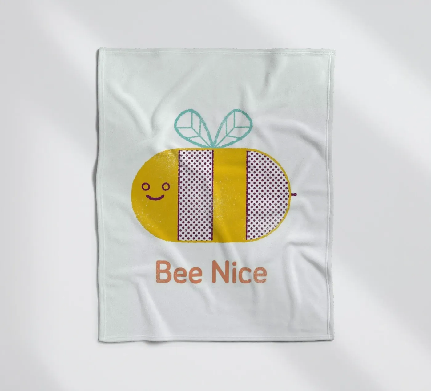 Bee Nice coperta in pile da Chris Wharton