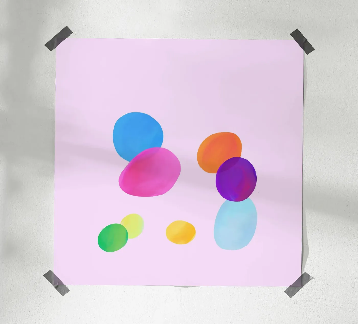 Happy Bubbles poster da jilllli