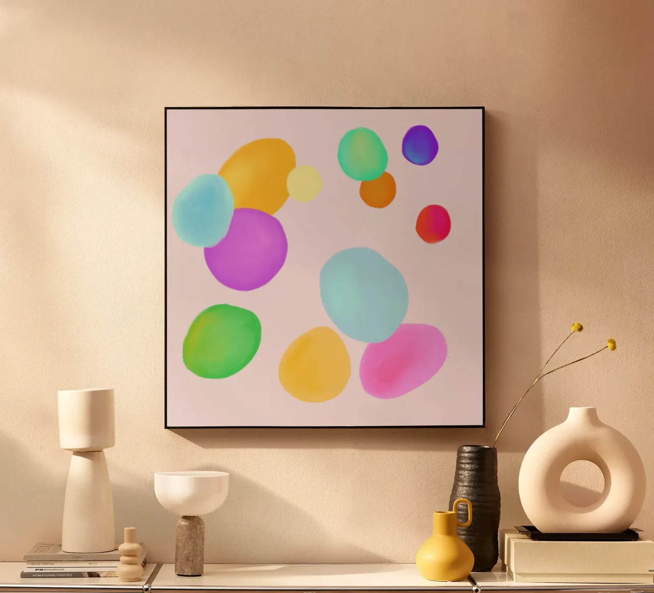 Grateful Bubbles acryl van jilllli