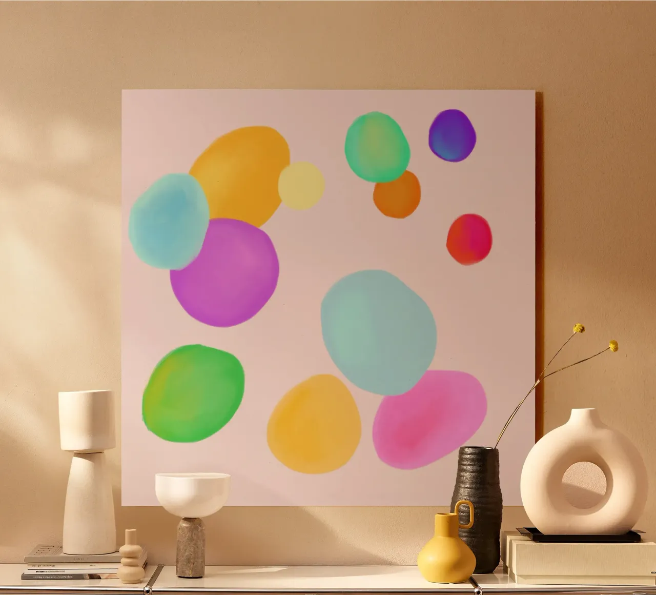 Grateful Bubbles acryl van jilllli