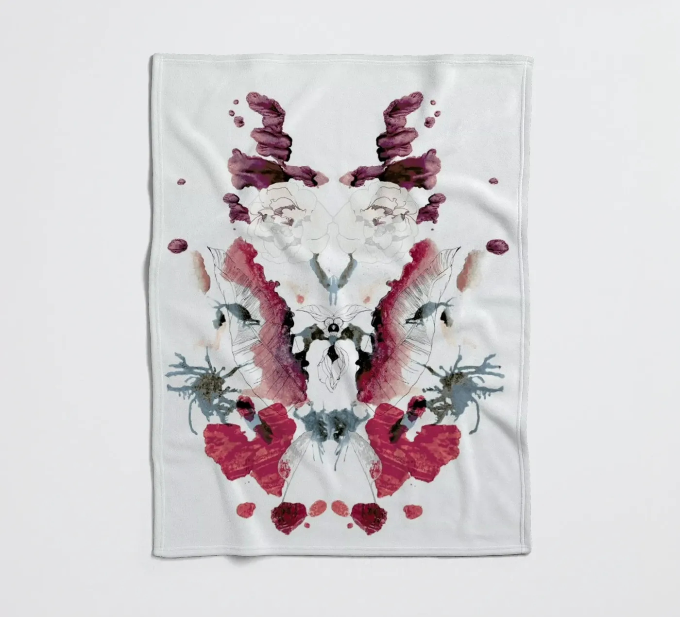 Mirror fleecedeken van Céleste Hollak