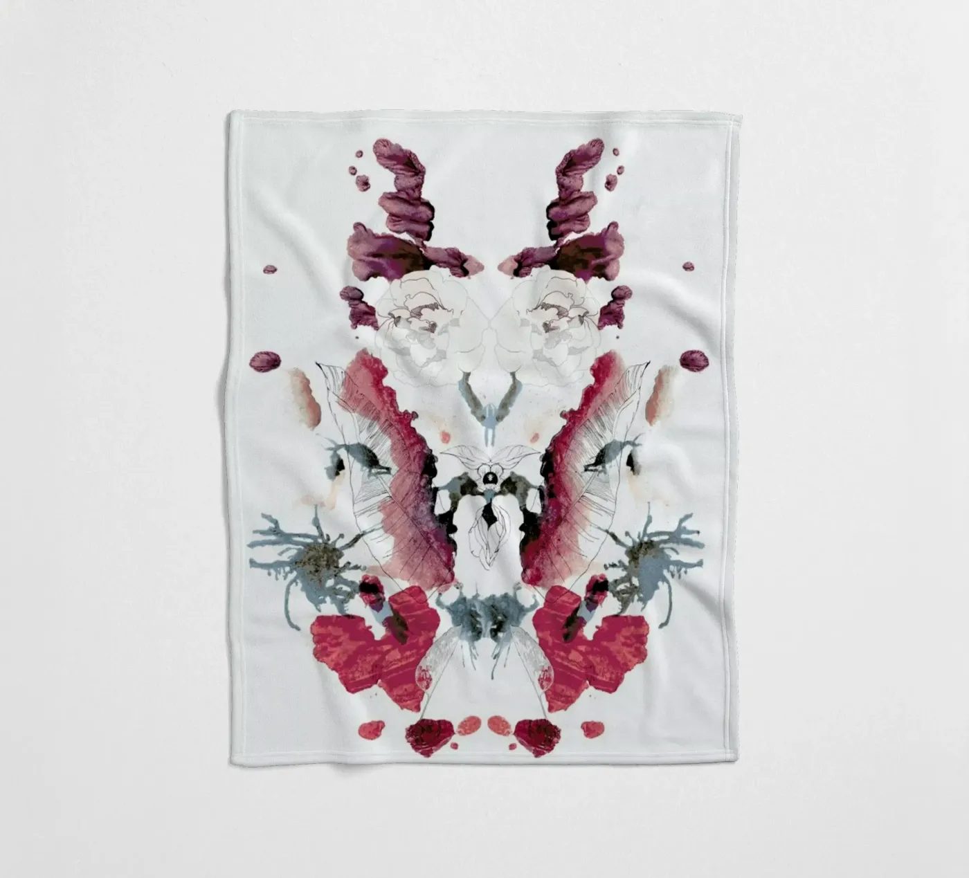 Mirror fleecedeken van Céleste Hollak