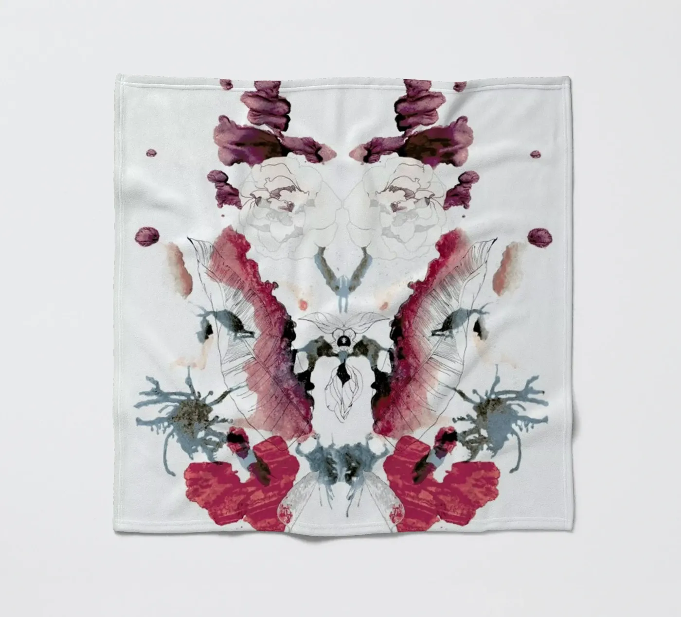 Mirror fleecedeken van Céleste Hollak